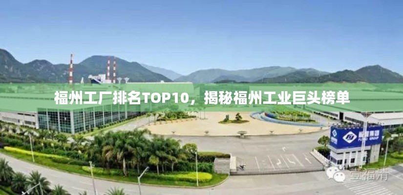 福州工厂排名TOP10，揭秘福州工业巨头榜单