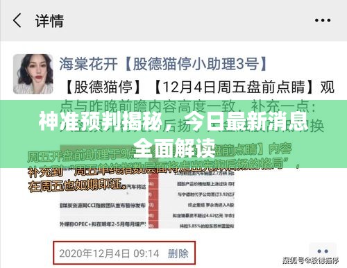 神准预判揭秘，今日最新消息全面解读