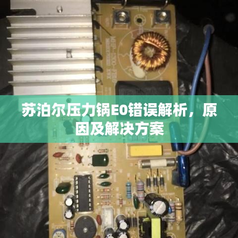 苏泊尔压力锅E0错误解析，原因及解决方案