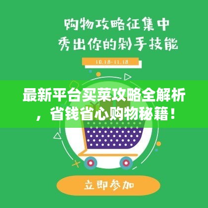 最新平台买菜攻略全解析，省钱省心购物秘籍！