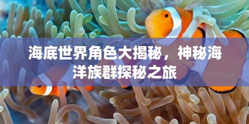 海底世界角色大揭秘，神秘海洋族群探秘之旅