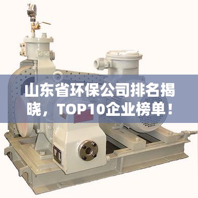 山东省环保公司排名揭晓，TOP10企业榜单！