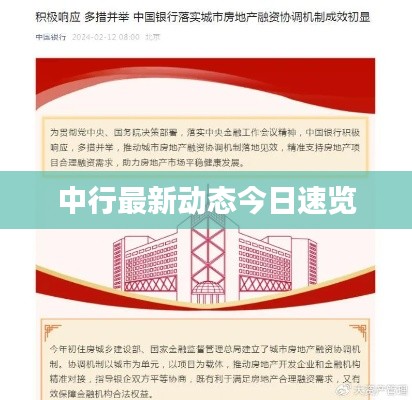 中行最新动态今日速览