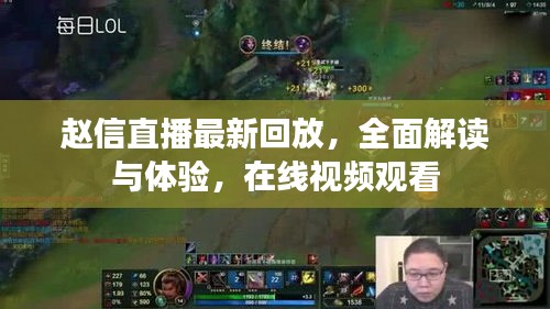 赵信直播最新回放,全面解读与体验,在线视频观看