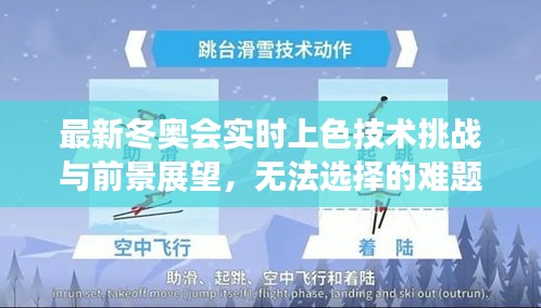 最新冬奥会实时上色技术挑战与前景展望，无法选择的难题与未来的机遇