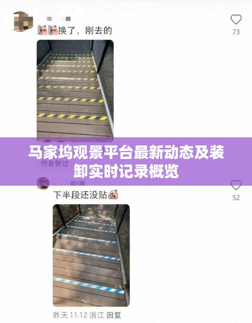 马家坞观景平台最新动态及装卸实时记录概览