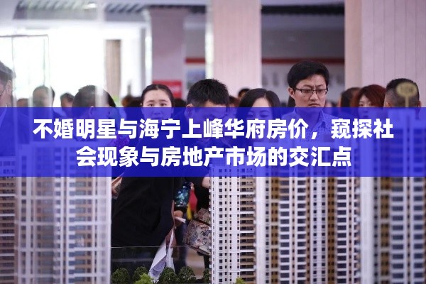 不婚明星与海宁上峰华府房价,窥探社会现象与房地产市场的交汇点