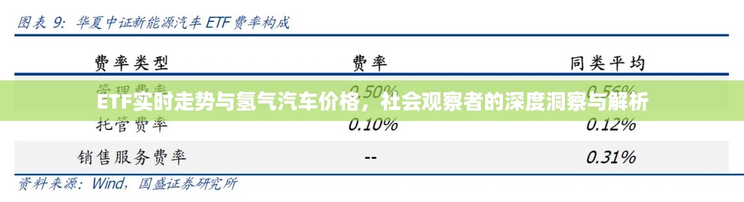 ETF实时走势与氢气汽车价格,社会观察者的深度洞察与解析