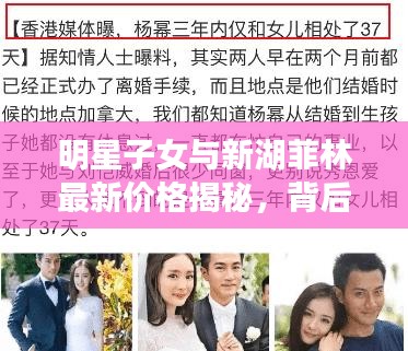 明星子女与新湖菲林最新价格揭秘,背后的故事与关联探究