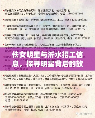 佚女明星与沂水招工信息，探寻明星背后的故事，关注就业新动态