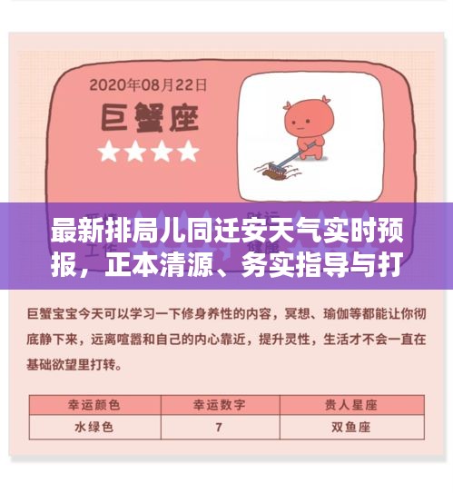 最新排局儿同迁安天气实时预报，正本清源、务实指导与打假警示