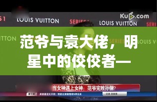 范爷与袁大佬，明星中的佼佼者——最新动态独家揭秘