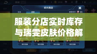 服装分店实时库存与瑞雯皮肤价格解析博客分享