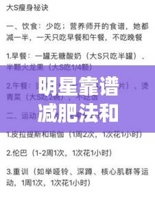 明星靠谱减肥法和平天策最新的关系解析