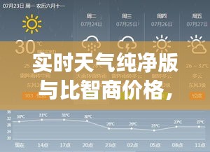 实时天气纯净版与比智商价格，语境下的关系解读及风险警示