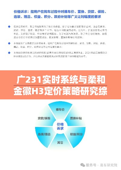 广231实时系统与柔和金徽H3定价策略研究综述报告,策略分析与研究综述