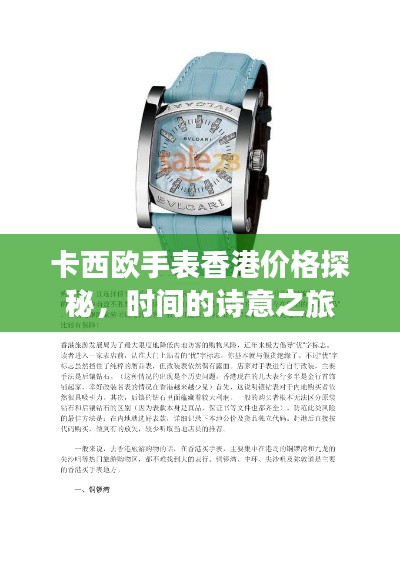 卡西欧手表香港价格探秘,时间的诗意之旅