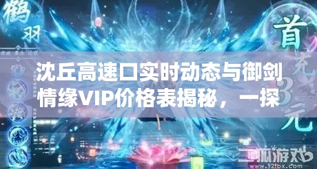 沈丘高速口实时动态与御剑情缘VIP价格表揭秘，一探究竟！