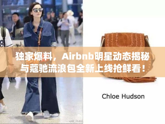 独家爆料,Airbnb明星动态揭秘与蔻驰流浪包全新上线抢鲜看!