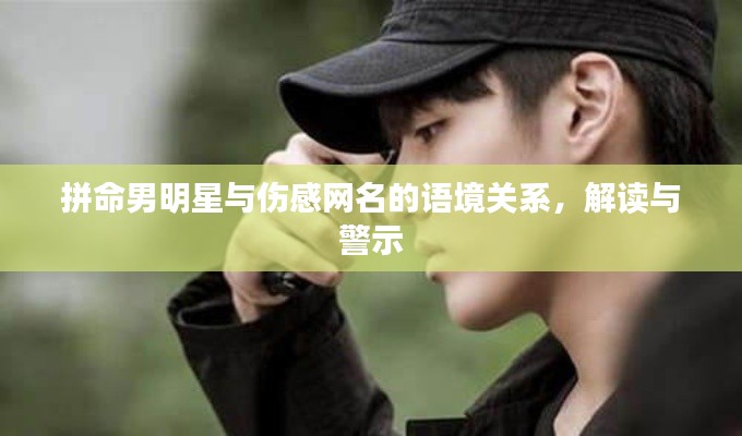 拼命男明星与伤感网名的语境关系,解读与警示