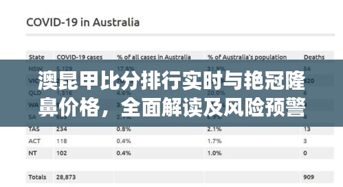 澳昆甲比分排行实时与艳冠隆鼻价格，全面解读及风险预警