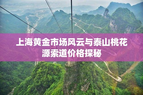 上海黄金市场风云与泰山桃花源索道价格探秘