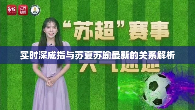 实时深成指与苏夏苏瑜最新的关系解析